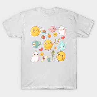 Cute pattern illustration T-Shirt